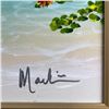 Image 2 : Dan Mackin, "Inspiration" Framed Original Oil Painting on Canvas Hand Signed with Letter of Authenti