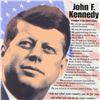 Image 2 : Steve Kaufman (1960-2010), "John F. Kennedy" Limited Edition Hand Pulled Silkscreen on Canvas, Numbe