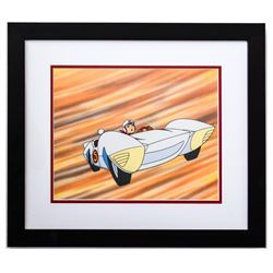 Tatsuo Yoshida- Sericel "Speed Racer in the 'Mach 5'"