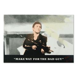 Ringo Daniel Funes (Protege of Andy Warhol's Apprentice, Steve Kaufman) "Scarface" One-of-a-Kind Mix