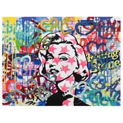 Nastya Rovenskaya- Mixed Media "Starface"