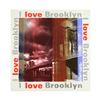 Image 1 : Steve Kaufman (1960-2010), "I Love Brooklyn" Limited Edition Hand Pulled Silkscreen on Canvas, Numbe