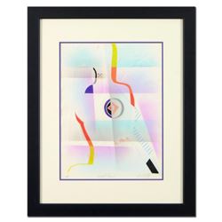 Neal Doty (1941-2016), "Ancient Legend" Framed Unique Variation Mixed Media Linocut from an AP Editi