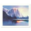 Image 1 : H. Leung, "Glacier Lake" Limited Edition, Numbered 14/100 and Hand Signed with Letter of Authenticit