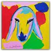 Image 1 : Menashe Kadishman- Original Oil on Canvas