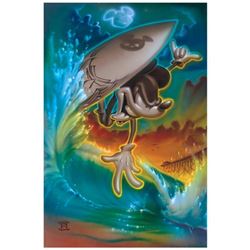 Noah, "Off the Lip" Limited Edition Giclee on Canvas, Licensed by Disney Fine Art, Numbered and Hand