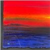 Image 2 : Wyland, "Abstract 26" Hand Signed Original Painting with Certificate of Authenticity.