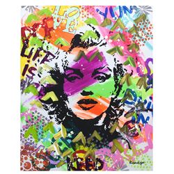 Nastya Rovenskaya- Mixed Media "Model"