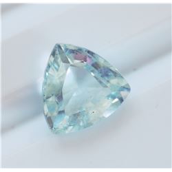 2.01ct Trillion Cut Aquamarine