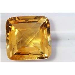 12.31ct Emerald Shape Citrine
