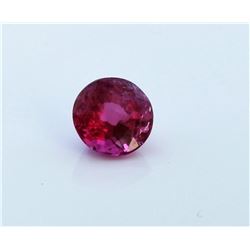1.14ct Round Shape Rubellite