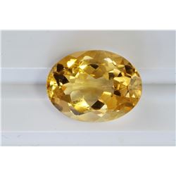 8.175ct Round Shape Citrine
