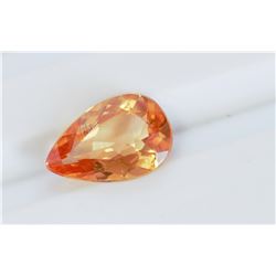 2.19ct Pear Shape Imperial Topaz