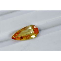 1.54ct Pear Shape Imperial Topaz