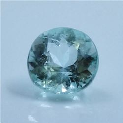 0.68ct Round Shape Copper Bearring Pariba Tourmaline