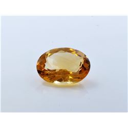 7.52ct Oval Shape Citrine