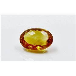 9.70ct Oval Shape mandarin Citrine