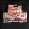 Image 1 : Greenlight Starsky & Hutch 1976 Ford Ranchero, 1976 Ford Gran Torino, Flatbed Trailer