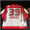 Image 1 : DOMINIK HASEK SIGNED CCM ALL STAR GAME JERSEY (MA COA)