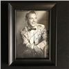 Image 1 : HANK SNOW SIGNED MAGAZINE PAGE FRAMED 4 X 6 (JSA COA)