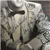 Image 2 : HANK SNOW SIGNED MAGAZINE PAGE FRAMED 4 X 6 (JSA COA)