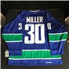 Image 1 : RYAN MILLER SIGNED VANCOUVER CANUCKS CUSTOM JERSEY (AJ COA) CUSTOM