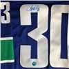 Image 2 : RYAN MILLER SIGNED VANCOUVER CANUCKS CUSTOM JERSEY (AJ COA) CUSTOM