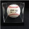 Image 2 : WILLIE MAYS 660 SIGNED OFFICIAL NATIONAL LEAGUE RAWLINGS BASEBALL (JSA COA)