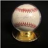Image 1 : GORDIE HOWE SIGNED RAWLINGS BASEBALL (PSA/DNA COA)