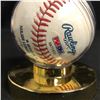 Image 2 : GORDIE HOWE SIGNED RAWLINGS BASEBALL (PSA/DNA COA)