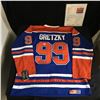 Image 1 : WAYNE GRETZKY SIGNED CCM OILERS CAPTAIN JERSEY (JSA LOA)