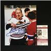 Image 1 : BOBBY HULL SIGNED 8 X 10 FIGHT PHOTO ( JSA COA)