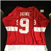 Image 1 : GORDIE HOWE SIGNED DETROIT RED WINGS CUSTOM JERSEY PSA COA