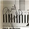 Image 2 : PAUL RODGERS SIGNED 8 X 10 PHOTO (JSA COA)