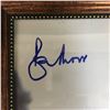 Image 2 : ROGER MOORE  SIGNED JAMES BOND 007 8 X 10 WITH FRAME (PSA COA)