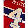 Image 2 : JEAN BELIVEAU SIGNED CANADIENS CAPTAIN JERSEY (JSA COA)