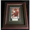 Image 1 : CUSTOM FRAMED MUHAMMAD ALI 8 X 10 DISPLAY ( PHOTO 5 X 7 )HOF COA