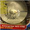 Image 2 : MINT IN BOX RARE USS ENTERPRICE STAR SHIP SIGNED BY WILLIAM SHATNER RARE ( PSA COA)