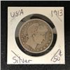 Image 1 : 1913 USA SILVER HALF DOLLAR