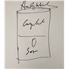 Image 1 : Signed Andy Warhol Campbellâ€™s Soup Sketch