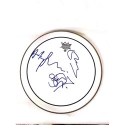 The Police Signed White Drumhead