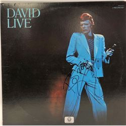 Signed David Bowie "David Live" Album