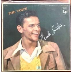 Frank Sinatra Signed "The Voice" Album Cover