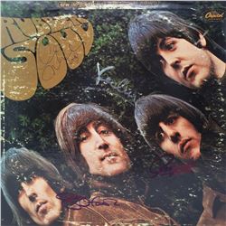 Signed Beatles Rubber Soul Album Cover