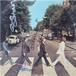 Signed by The Beatles, Abbey Road Album Cover