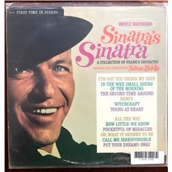 Frank Sinatra  Signed  "Sinatra's Sinatra" Album Cover