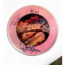 Signed Deep Purple - Pink Drumhead