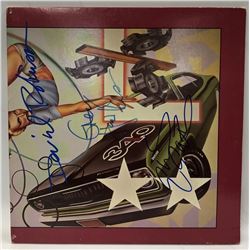 The Cars  Signed  "Heartbeat City" Album Cover