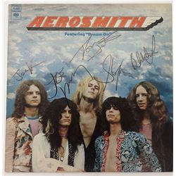 Aerosmith Signed  "Aerosmith Live" Album Cover