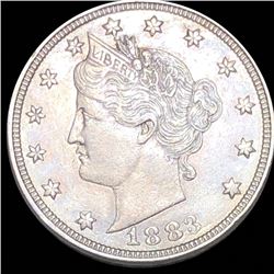 1883 Liberty Victory Nickel NEARLY UNCIRCULATED
